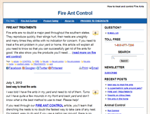 Tablet Screenshot of fireant.com